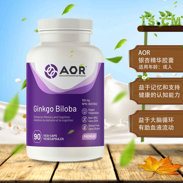 AOR银杏精华胶囊"
