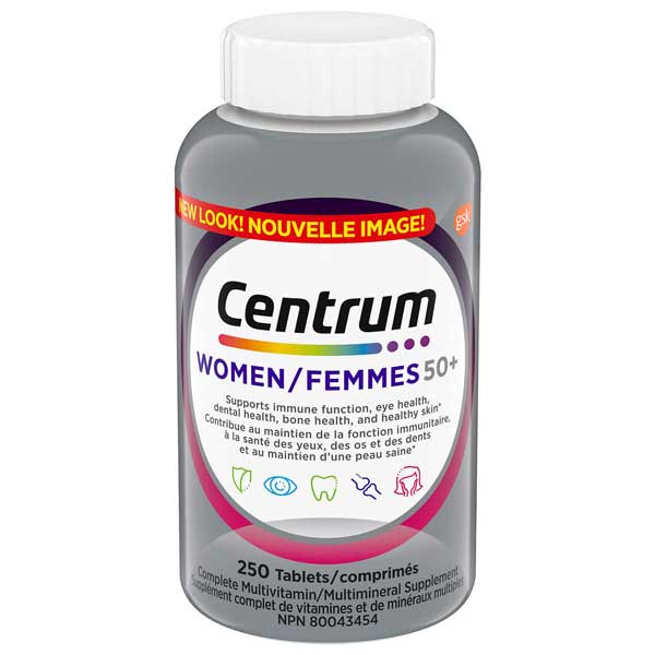 Centrum善存复合维生素矿物质女性50岁以上