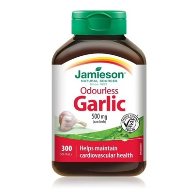 Jamieson健美生大蒜素大蒜精华胶囊大瓶"